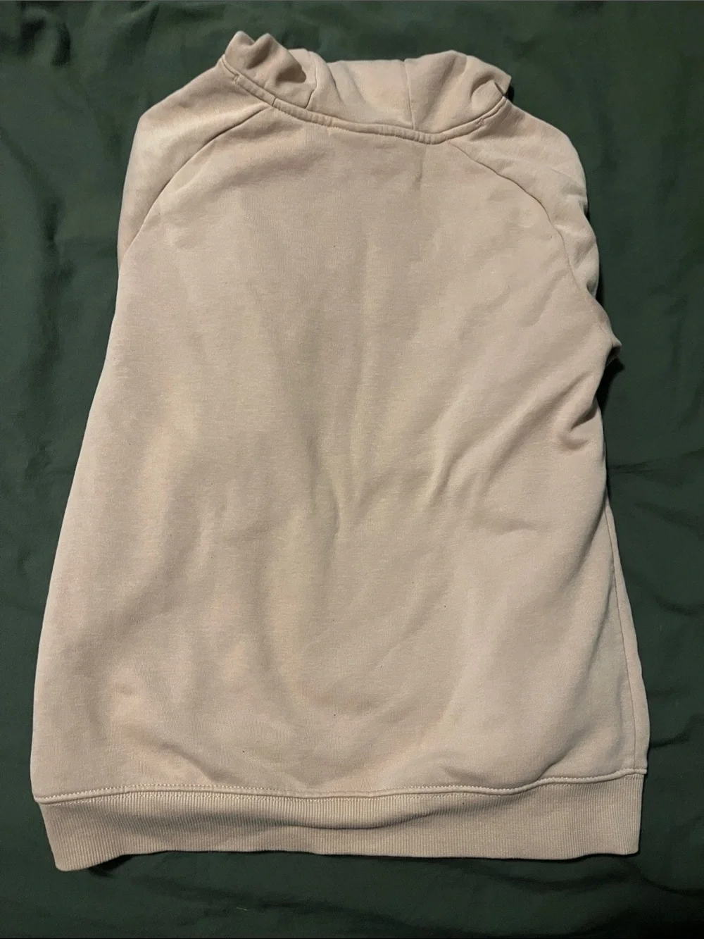 Nike Kids Tan Hoodie with Swoosh Logo